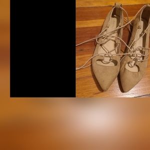 Chinese Laundry lace up flats